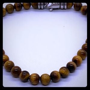 David Yurman tiger eye bracelet